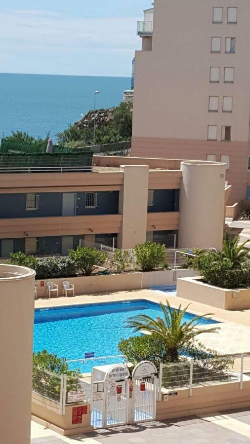 Appartement T3 Traversant Residence Standing Garage Et Piscine Exterieure Gratuits Sete Bagian luar foto